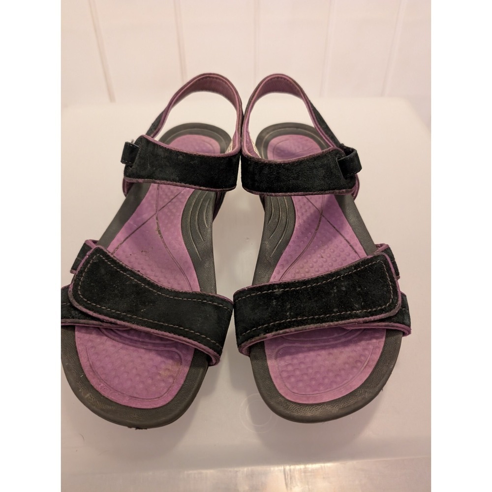 Dansko Kami Sport Sandals EU 42 US 10 Black Purple Waterproof Outdoor Adjusts